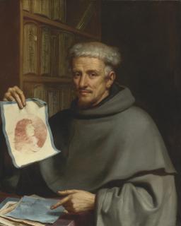 Giovanni Francesco Barbieri - Portrait Of Fra Bonaventura Bisi, Called \