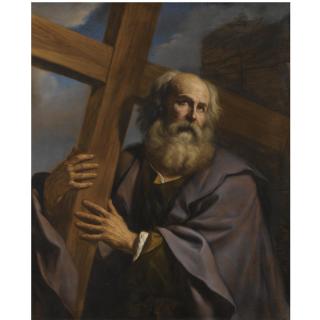 Giovanni Francesco Barbieri - Saint Andrew Bearing His Cross