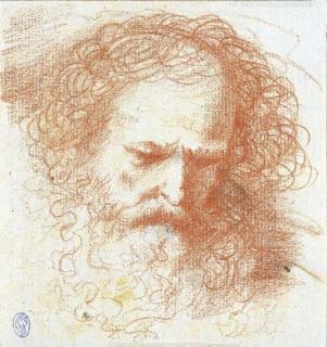 Giovanni Francesco Barbieri - Testa di vecchio