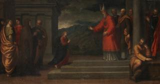 Giovanni Francesco Caroto - The Presentation In The Temple