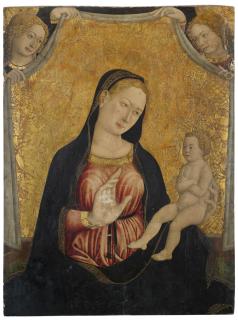 Giovanni Francesco da Rimini - Madonna dell\'Umiltà e angeli