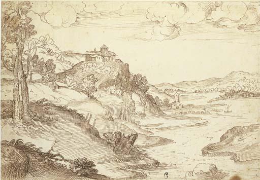 Giovanni Francesco Grimaldi - Paesaggio laziale