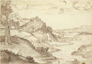 Giovanni Francesco Grimaldi - Paesaggio laziale