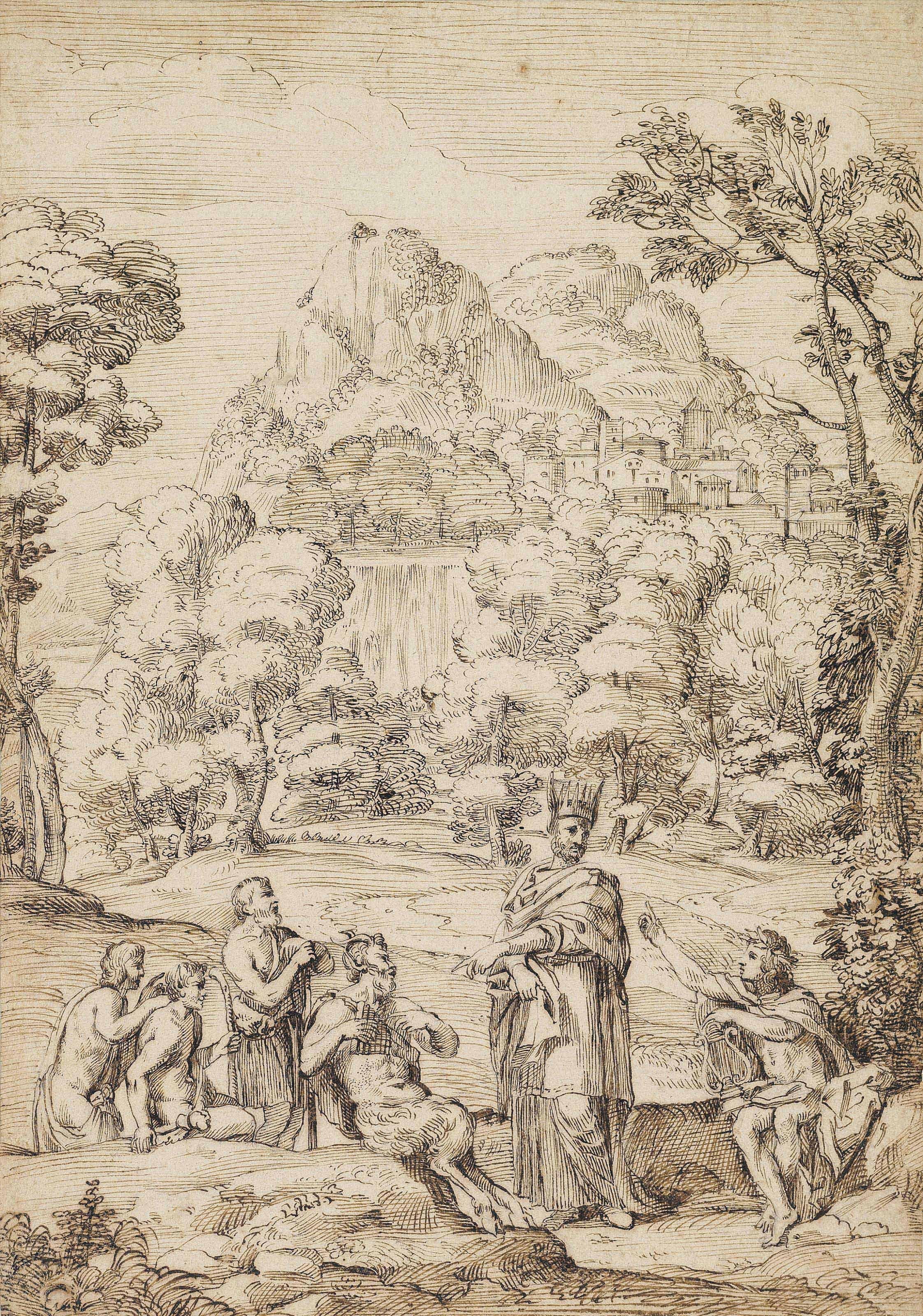 Giovanni Francesco Grimaldi - The Judgement of Midas