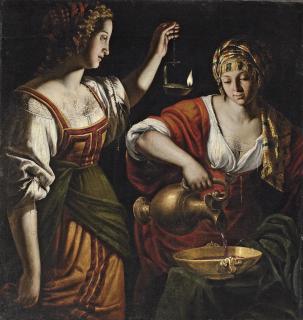 Giovanni Francesco Guerrieri - Artemesia Mixing The Ashes of Mausalos With Wine