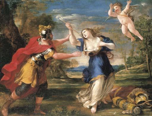 Giovanni Francesco Romanelli - Rinaldo and Armida