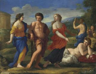 Giovanni Francesco Romanelli - The Choice of Hercules