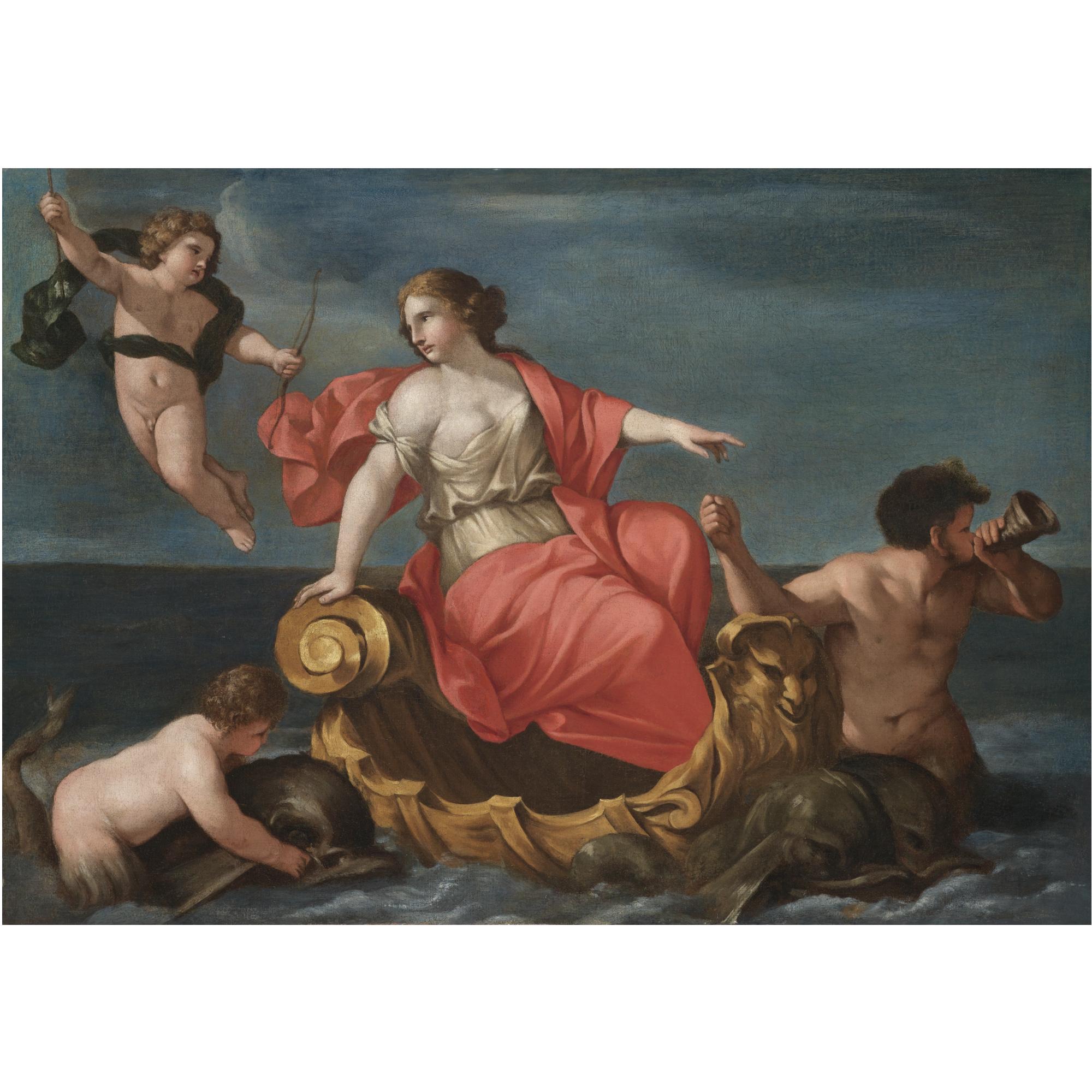 Giovanni Francesco Romanelli - The Triumph Of Galatea
