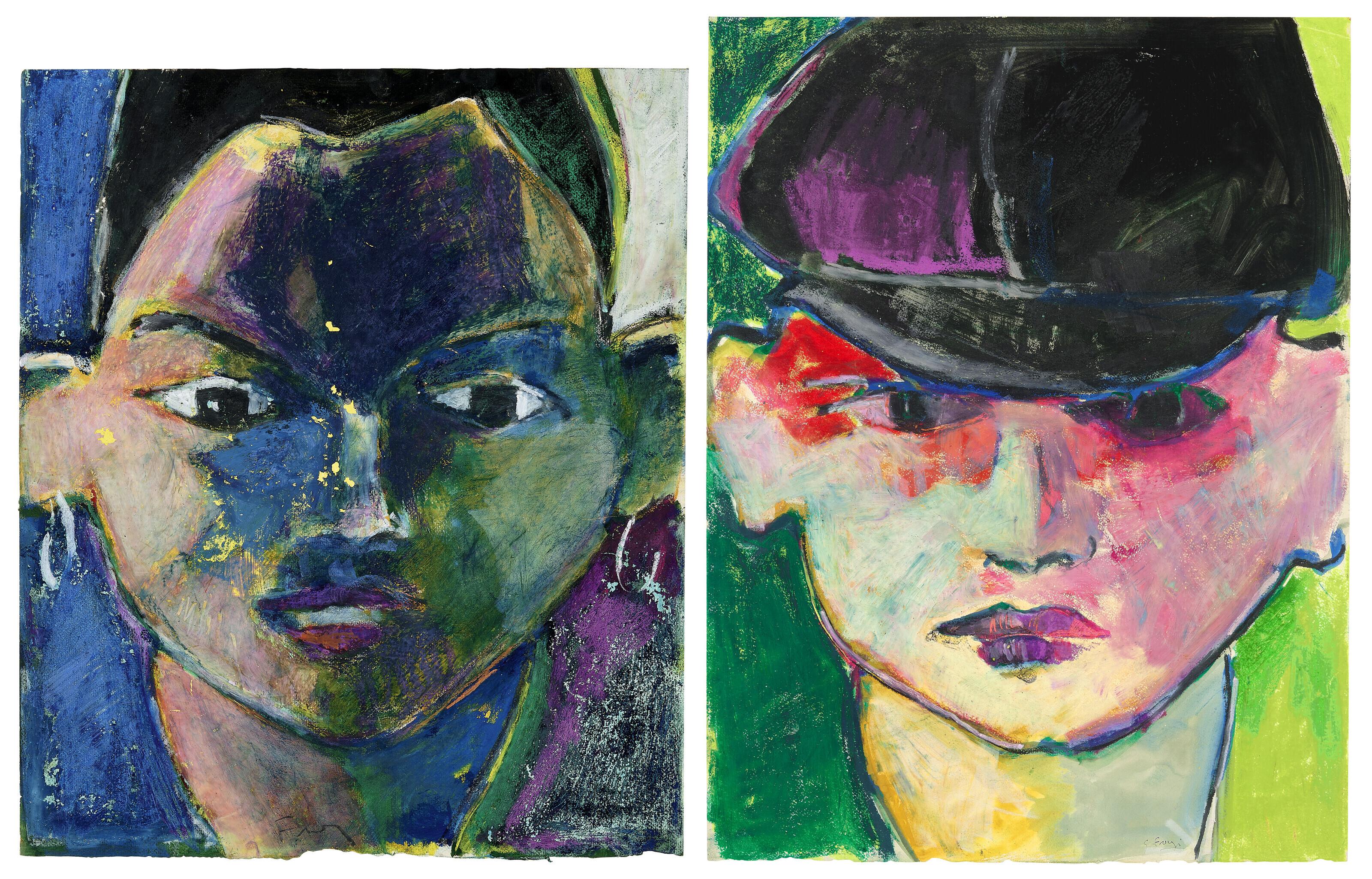 Giovanni Frangi - Lotto di due opere: