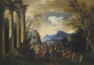 Giovanni Ghisolfi - Alexander The Great And Thalestris