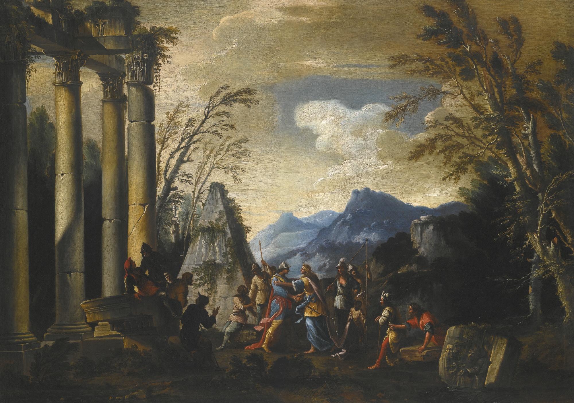 Giovanni Ghisolfi - Alexander The Great And Thalestris