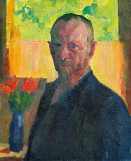 Giovanni Giacometti - Autoritratto (Selbstbildnis)