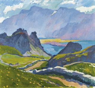 Giovanni Giacometti - Grevasalvas, 1927 Grevasalvas, 1927