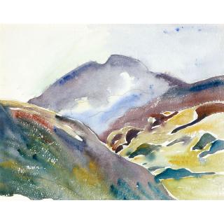 Giovanni Giacometti - Hochgebirgslandschaft (Oberengadin) Alpine Landscape (Upper Engadin)