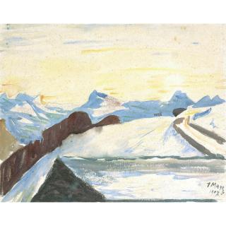 Giovanni Giacometti - Il Roven (Stampa), 1907