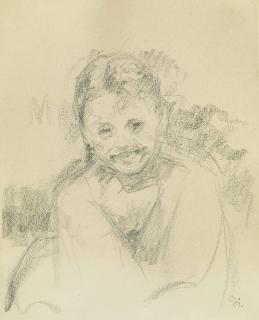 Giovanni Giacometti - Mädchenbildnis