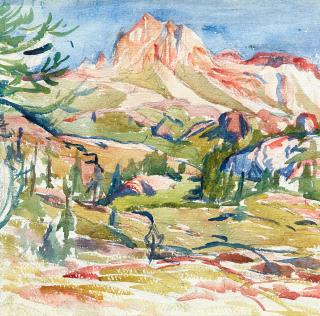 Giovanni Giacometti - Piz Lagrev