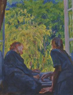 Giovanni Giacometti - Sommermorgen/Mattino D\'Estate, 1917