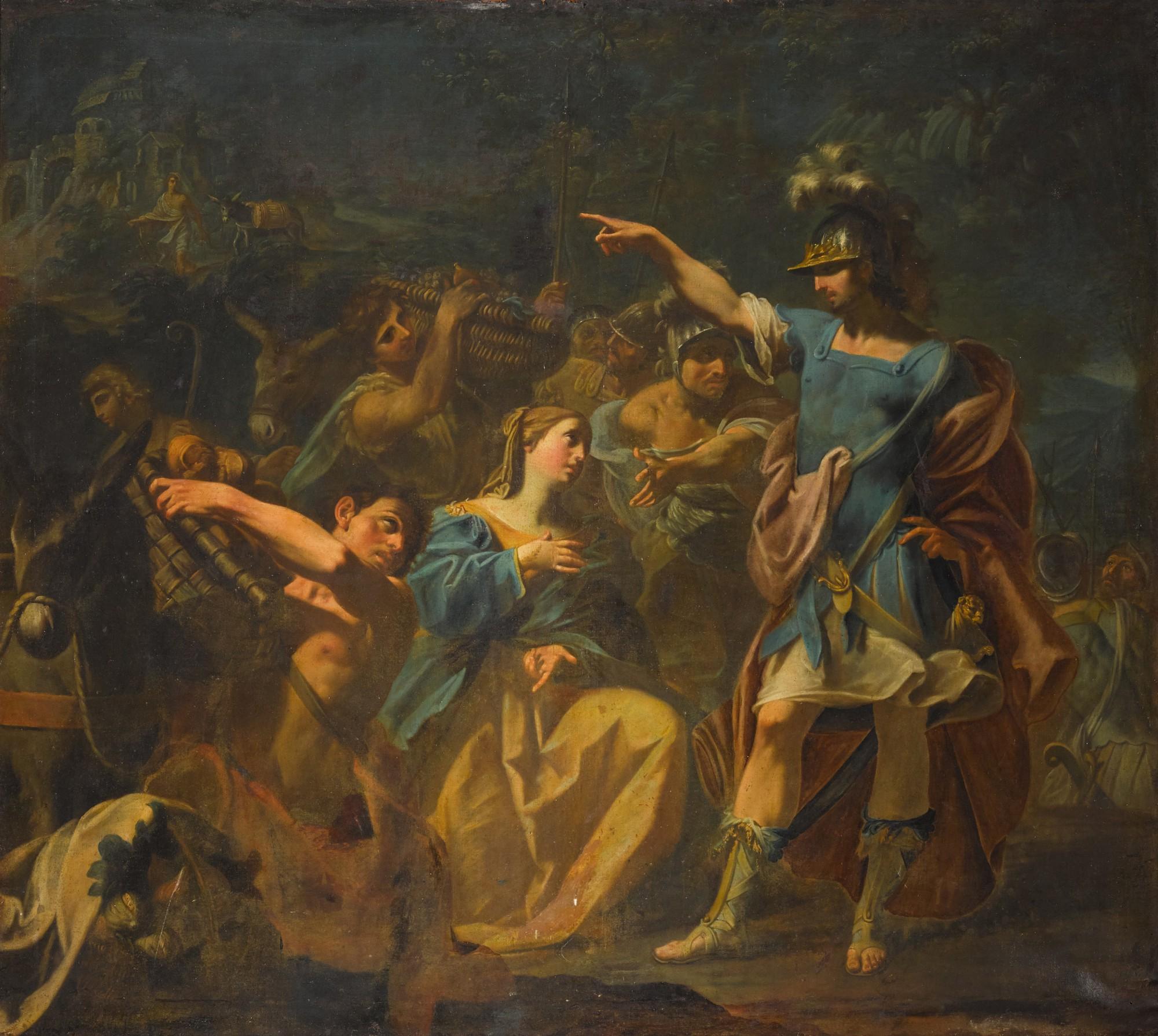 Giovanni Gioseffo dal Sole - David meeting Abigail