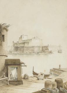 Giovanni Jean Schranz - The Fort of St Angelo, Valletta, Malta