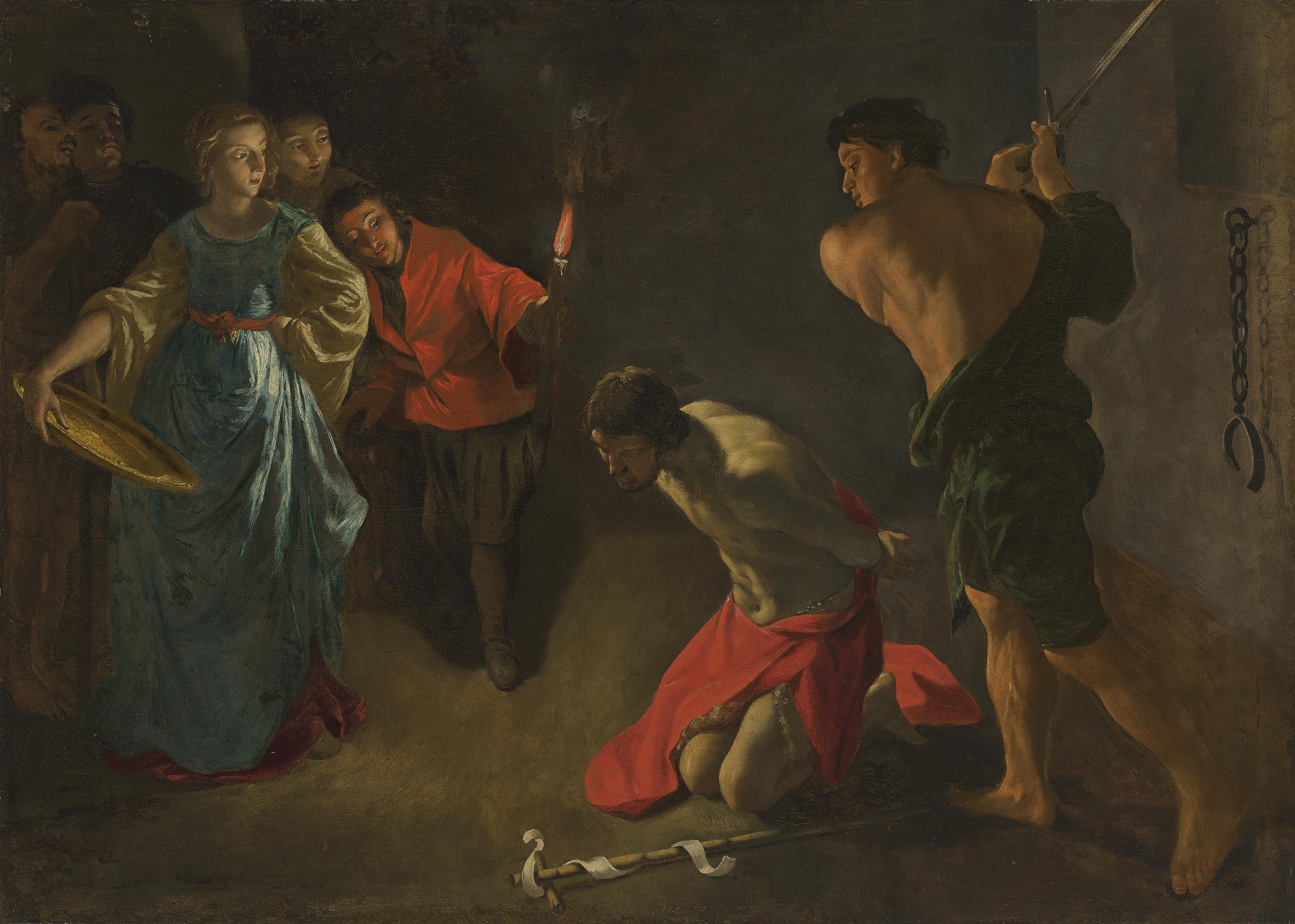 Giovanni Lanfranco - Execution of Saint John the Baptist