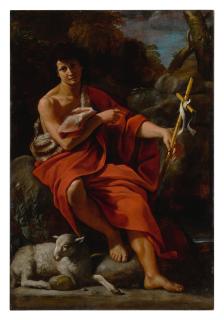 Giovanni Lanfranco - Saint John the Baptist in the wilderness