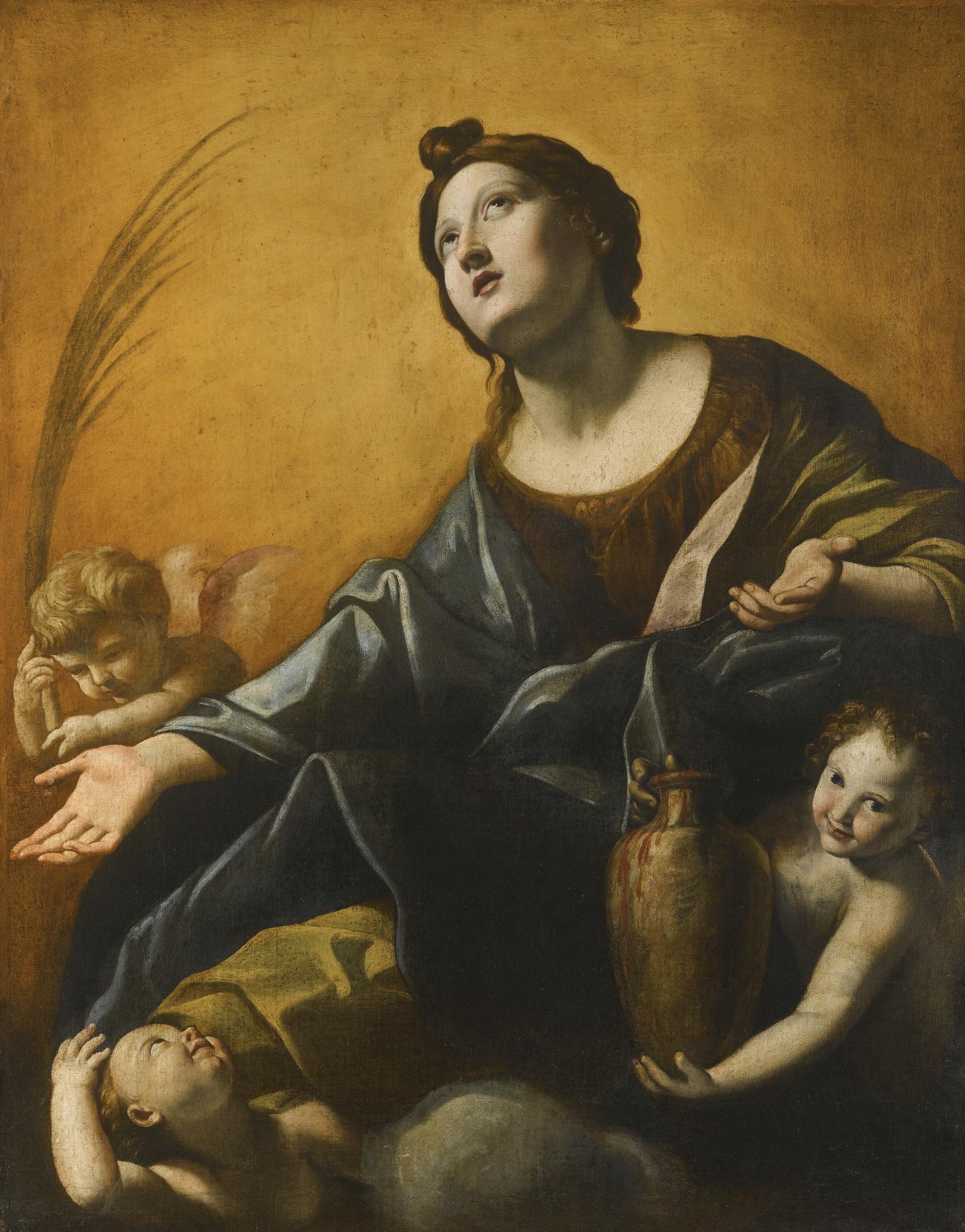 Giovanni Lanfranco - Saint Praxedis