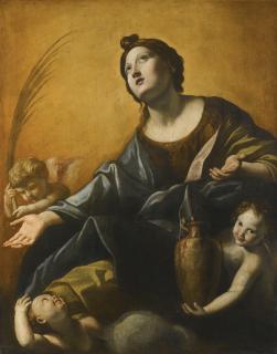 Giovanni Lanfranco - Saint Praxedis