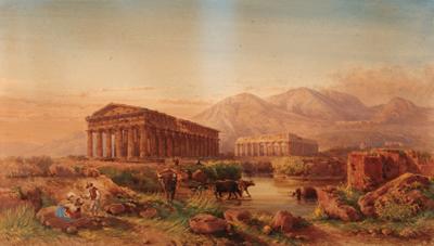 Giovanni Lanza - Temples at Paestum