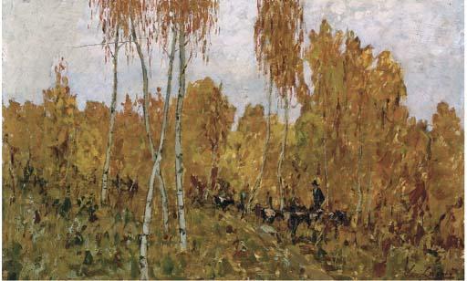 Giovanni Lomi - Aurora autunnale