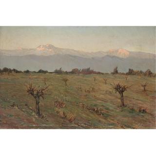 Giovanni Lomi - Ultimo Raggio Sul Monte Rosa