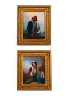 Giovanni Marghinotti - a) Le gardien Grec b) Femme allongée