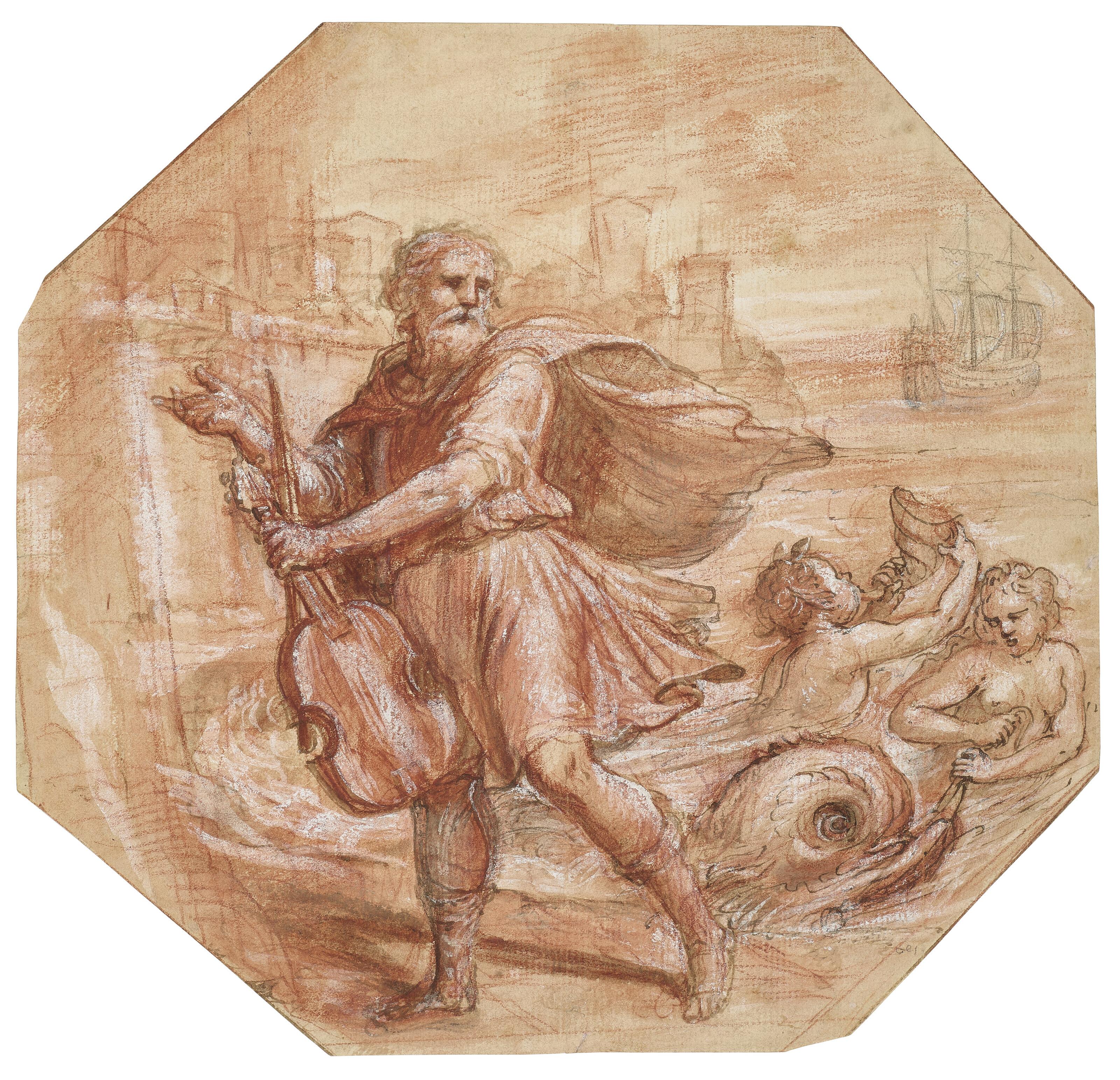 Giovanni Maria Morandi - The poet Arion