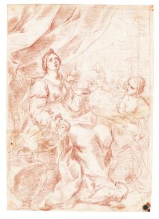 Giovanni Maria Viani -  Sophonisba Receiving The Cup Of Poison