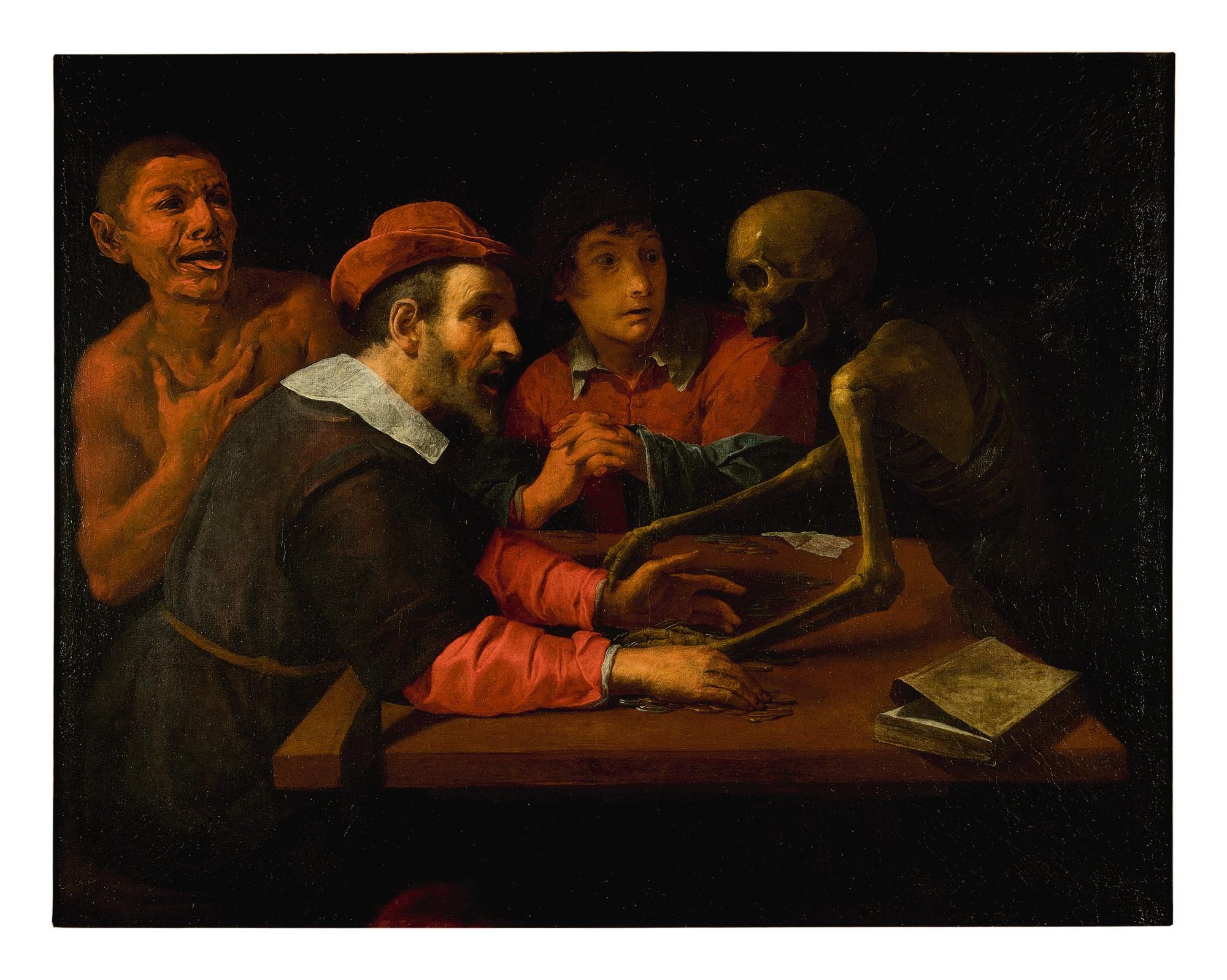 Giovanni Martinelli - Death Comes To The Table Of The Miser