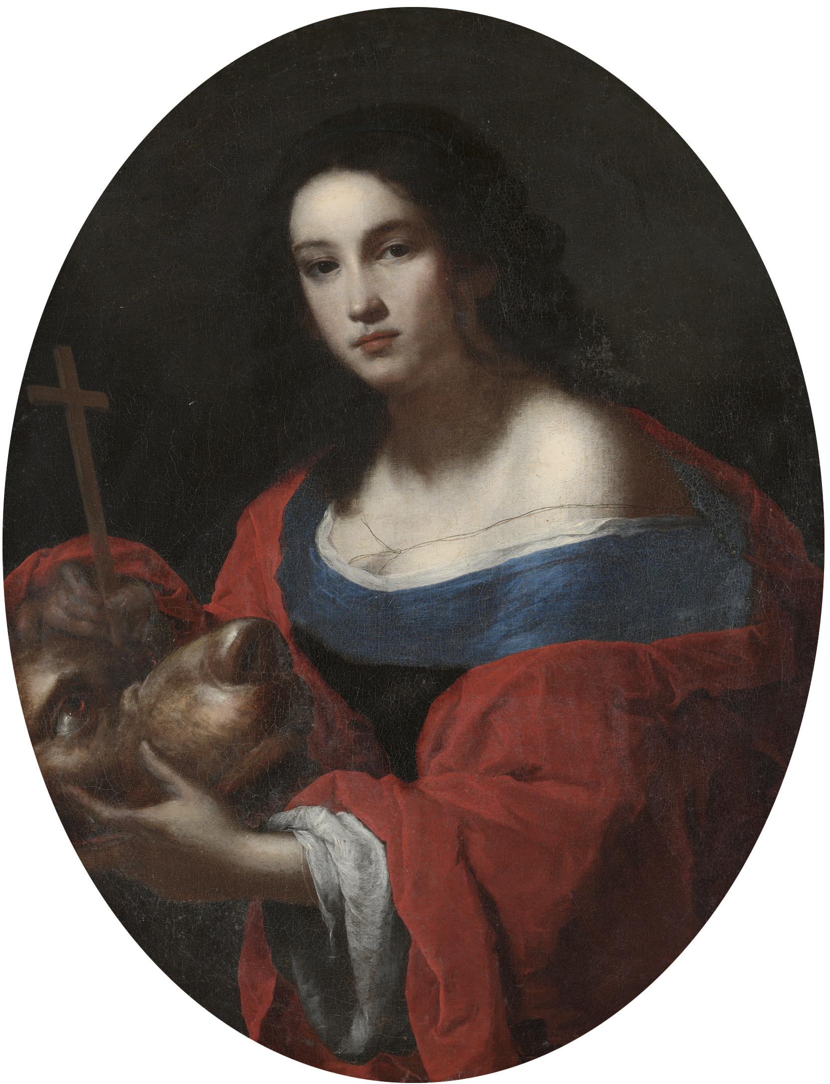 Giovanni Martinelli - Saint Margaret with the dragon