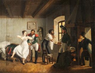 Giovanni Migliara - El lament del Marchionn di gamb avert