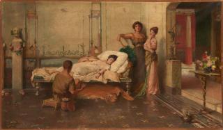 Giovanni Muzzioli - Scena pompeiana