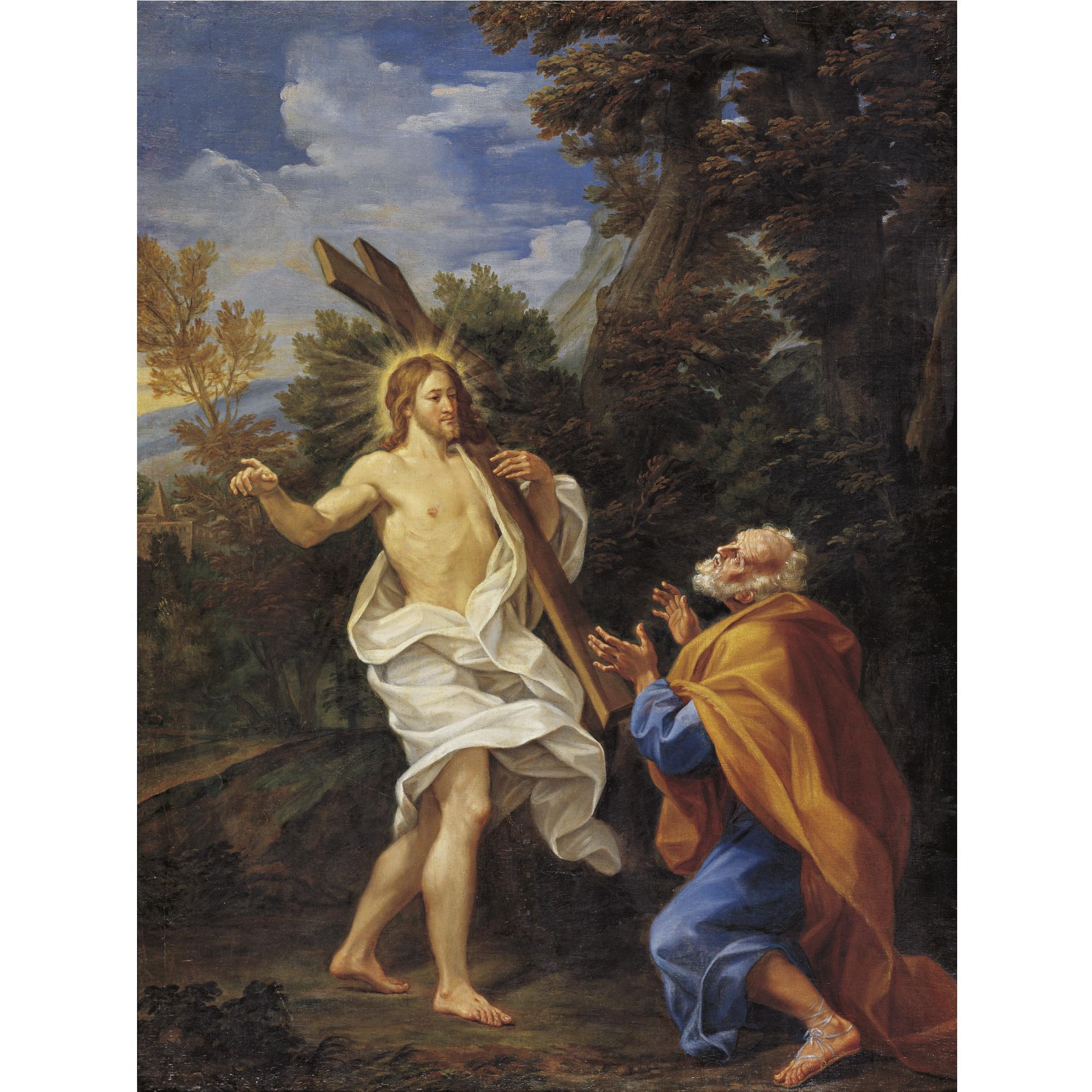 Giovanni Odazzi - Domine Quo Vadis?