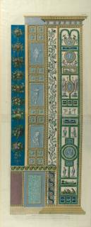 Giovanni Ottaviani - 14 Bll.: Loggie di Raffaelle nel Vaticano: Pilasterverzierungen.