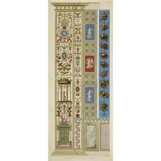 Giovanni Ottaviani - Loggie Di Raffaello Nel Vaticano: Six Pilaster Designs