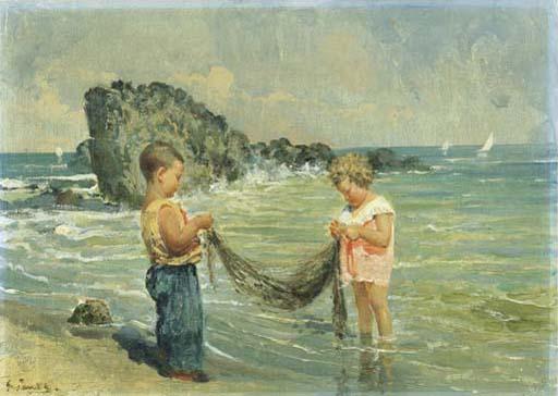 Giovanni Panza - Piccoli Pescatori