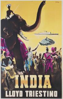 Giovanni Patrone - India, Lloyd Triestino