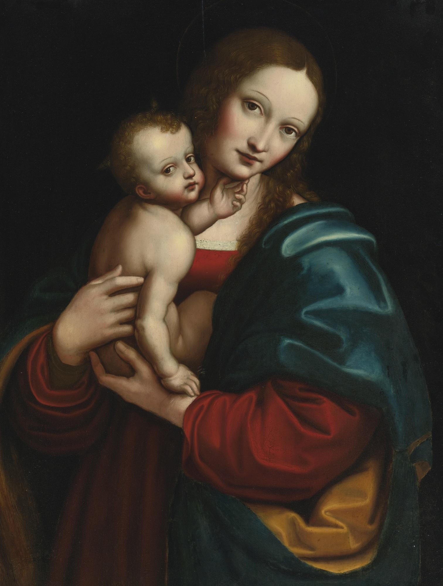 Giovanni Pietro Rizzi Pedrini - Virgin And Child