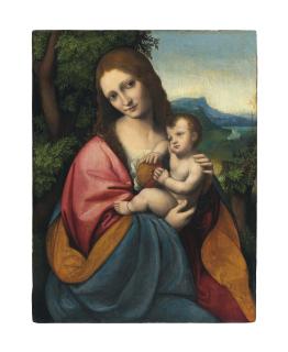 Giovanni Pietro Rizzoli, Il Giampietrino - The Madonna and Child with a pomegranate