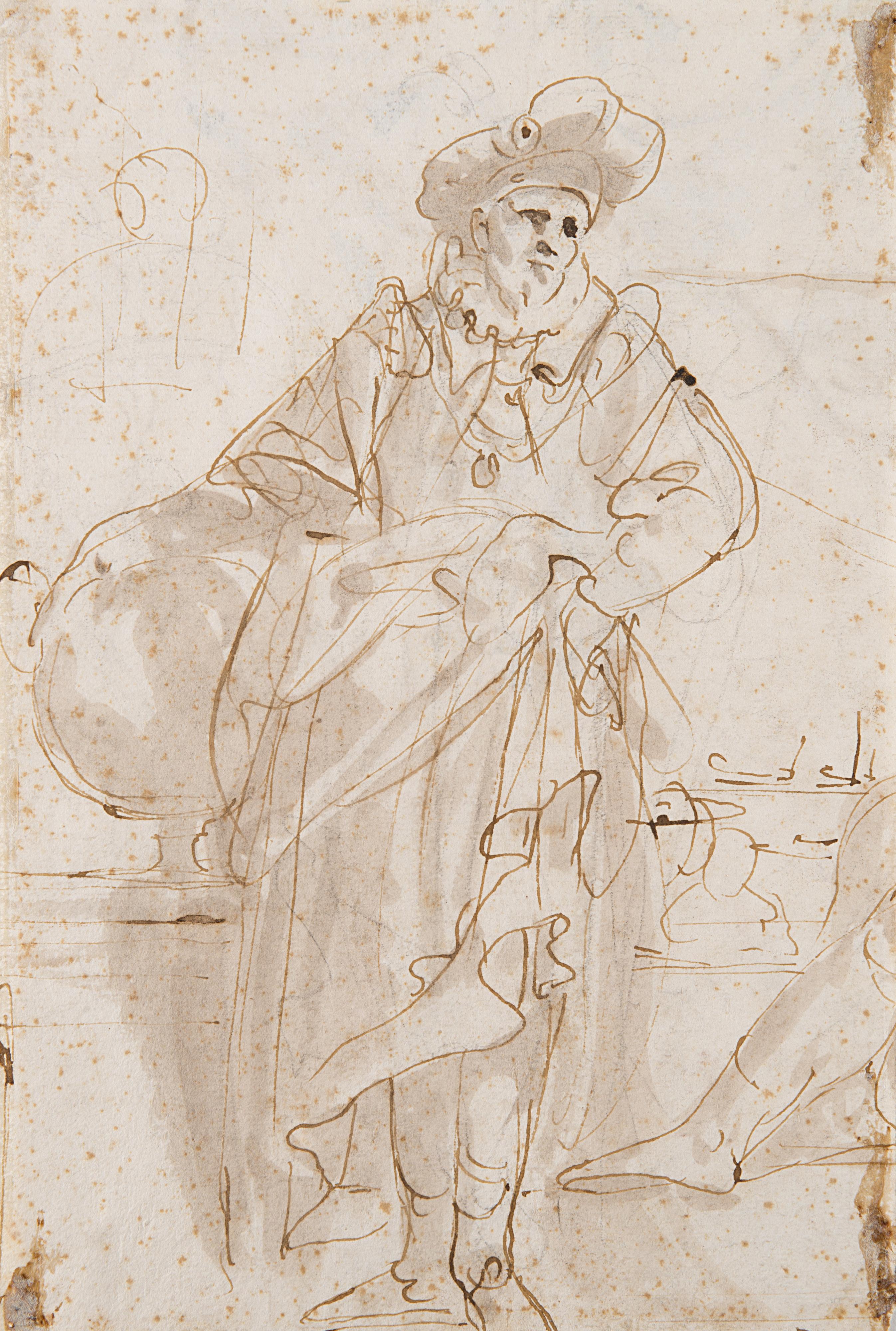 Giovanni Raggi - Cristoforo Colombo (recto); Mercurio e Psiche (verso)