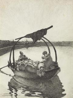 Giovanni Segantini - Ave Maria A Trasbordo