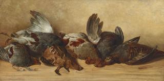 Giovanni Segantini - Fagiani, 1881