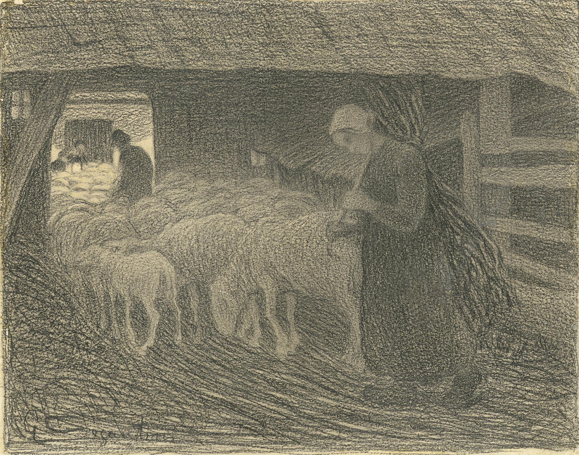 Giovanni Segantini - Ritorno All\'Ovile