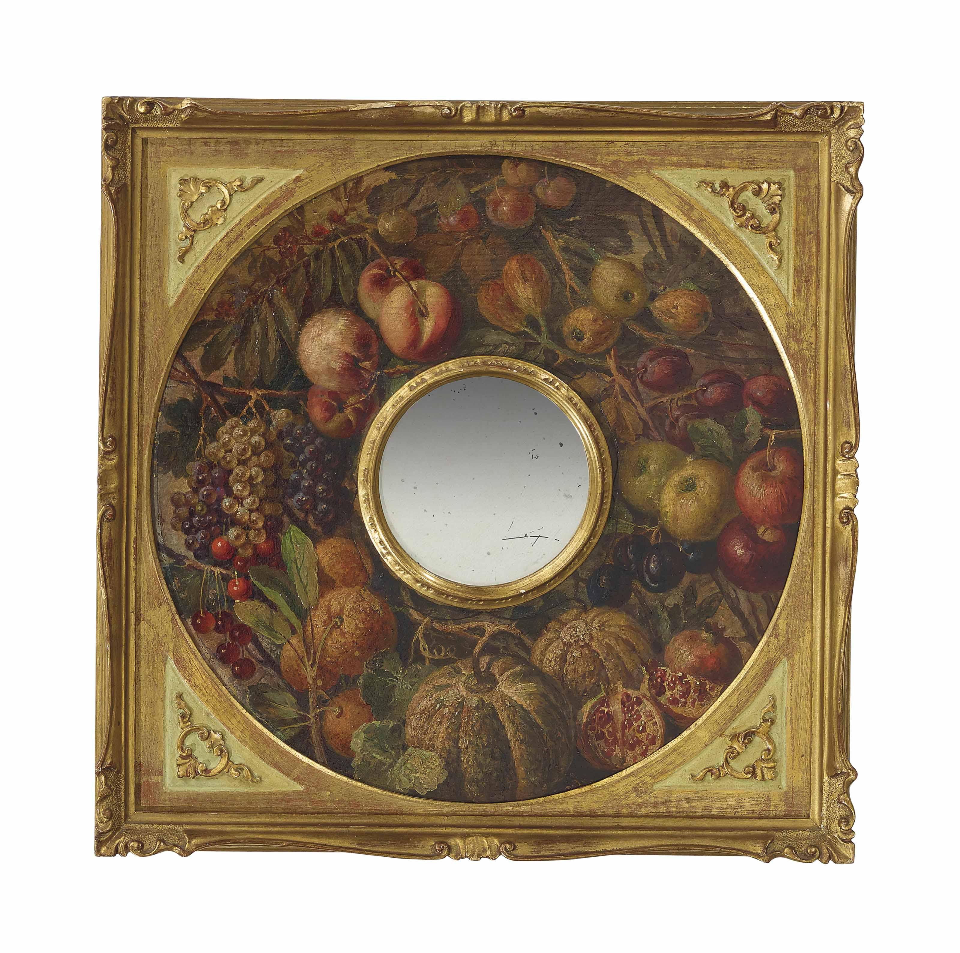 Giovanni Segantini - Rotondo di frutta, um 1880-82